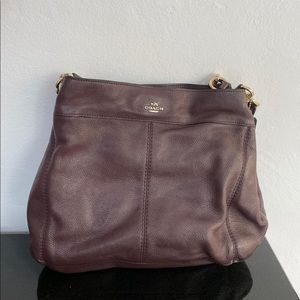 Leather Coach Bag